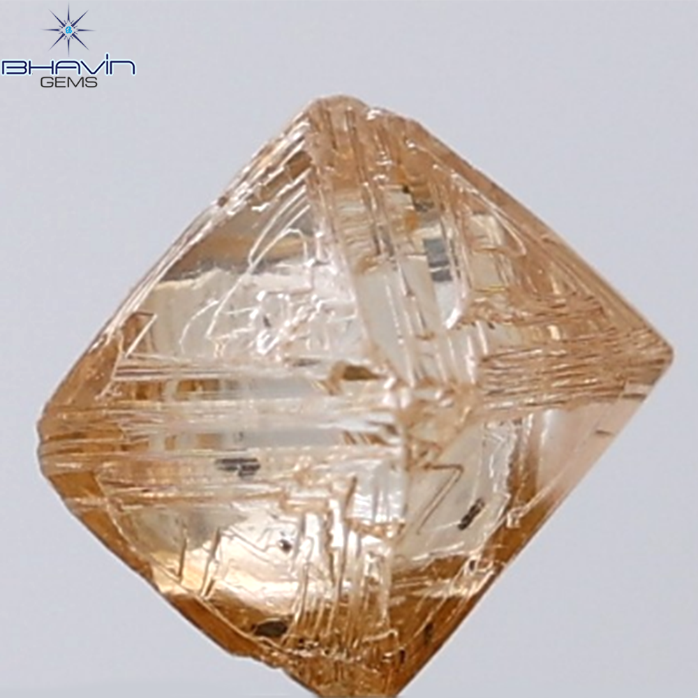 0.90 CT ラフ シェイプ ナチュラル ダイヤモンド ホワイト カラー VS1 クラリティ (5.95 MM)