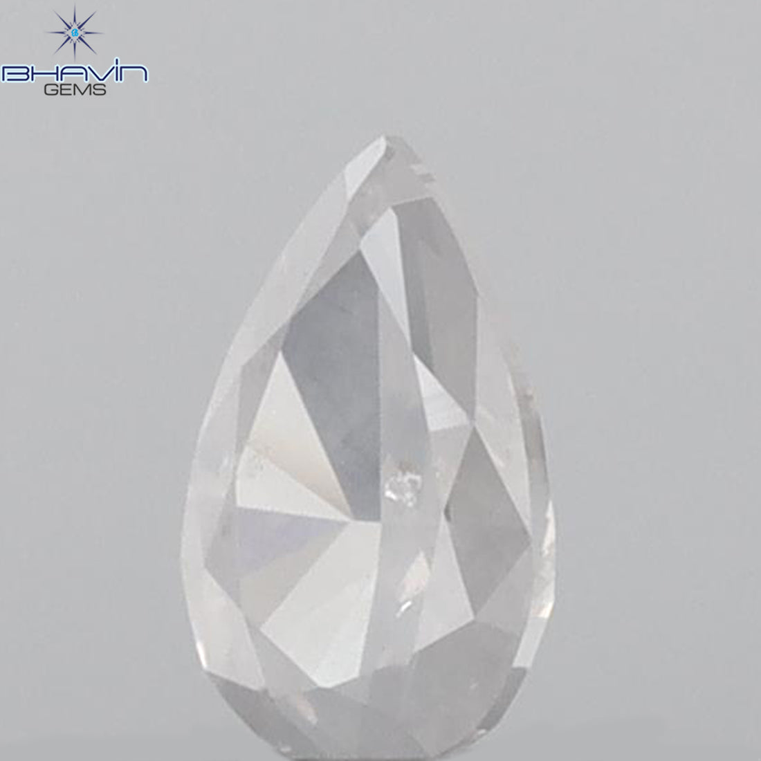 0.28 CT ペアシェイプ 天然ダイヤモンド ホワイトカラー SI1 クラリティ (5.31 MM)