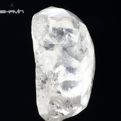 2.30 CT Rough Shape Natural Diamond White Color SI2 Clarity (9.53 MM)