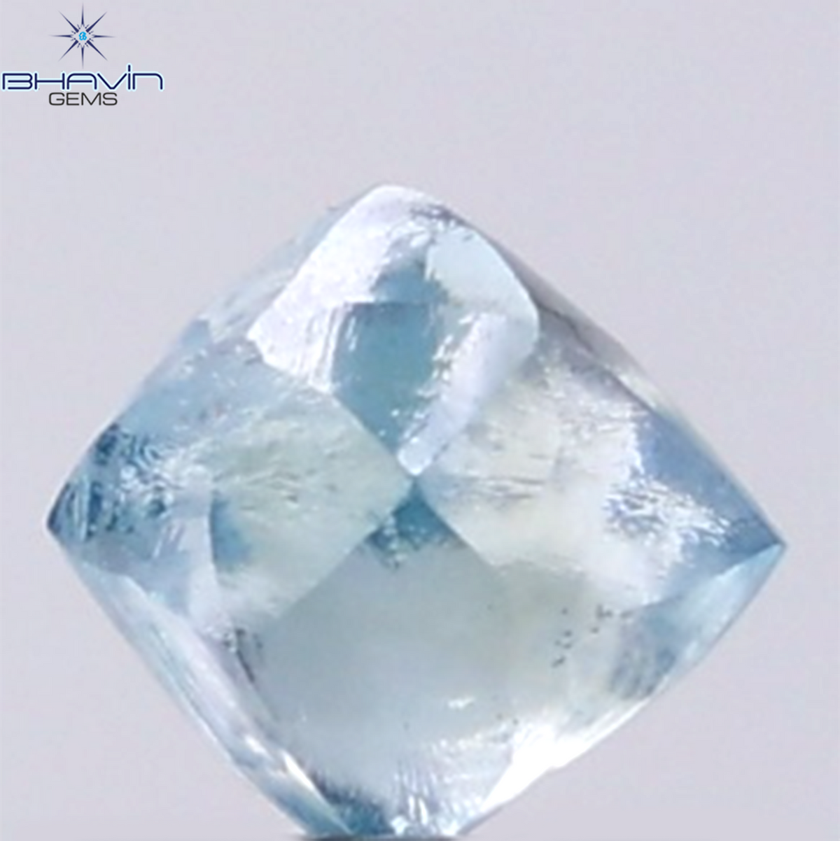 0.49 CT ラフシェイプ ナチュラル ダイヤモンド ピンク色 I3 クラリティ (4.90 MM)