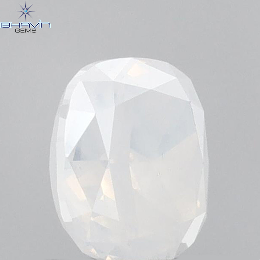 0.68 CT Cushion Shape Natural Diamond White Fancy Color VS2 Clarity (5.30 MM)