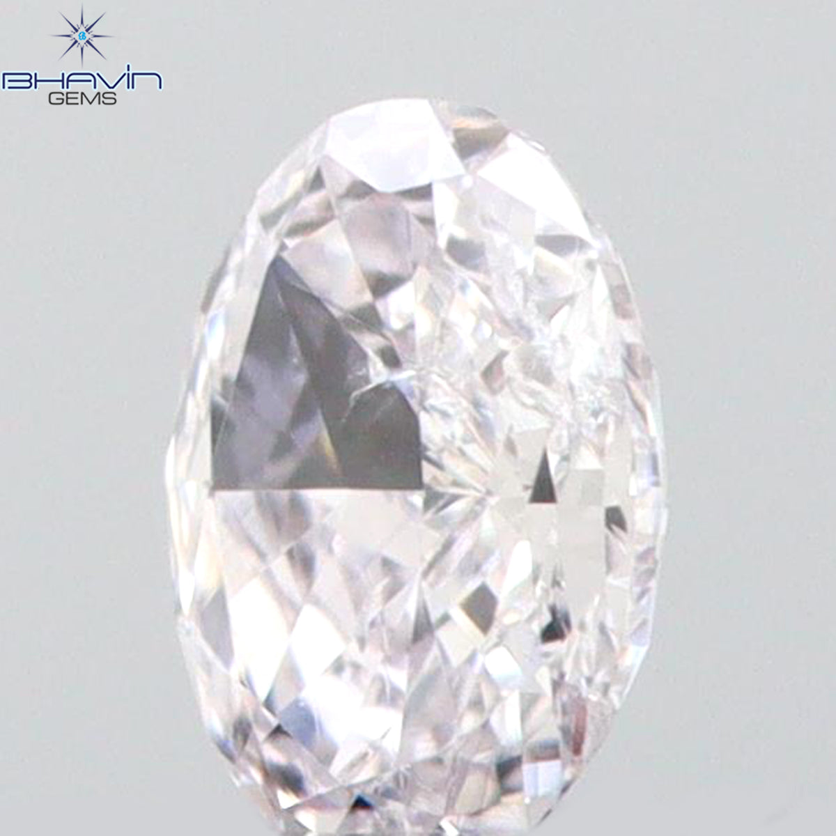 0.08 CT Natural Oval Diamond Pink Color Clarity SI1 (3.32 MM)