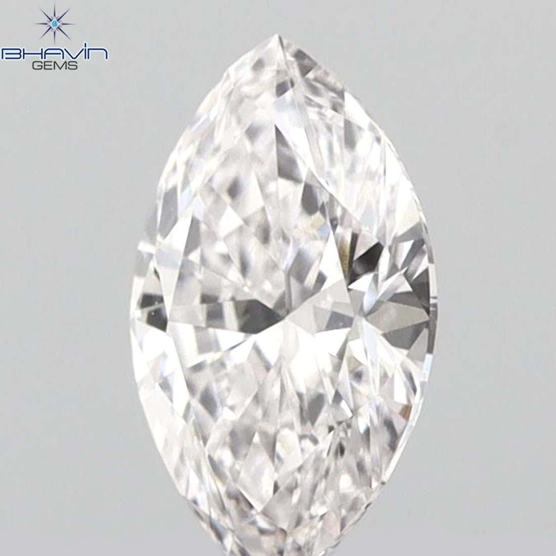 0.28 CT マーキスシェイプ 天然ルースダイヤモンド ピンクカラー VS1 クラリティ (6.03 MM)