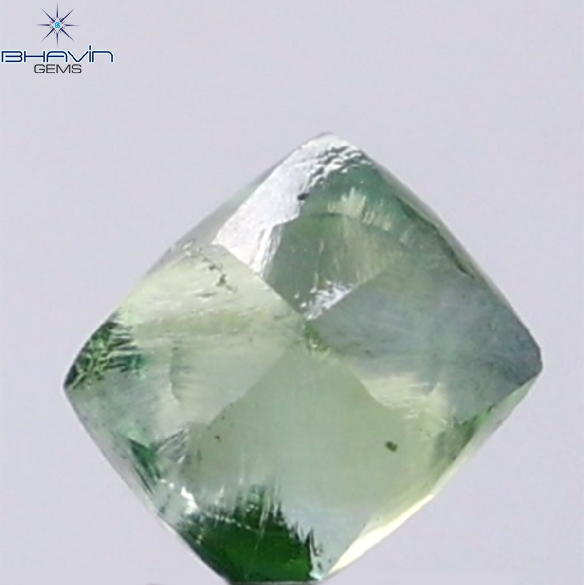 0.49 CT ラフシェイプ ナチュラル ダイヤモンド ピンク色 I3 クラリティ (4.90 MM)