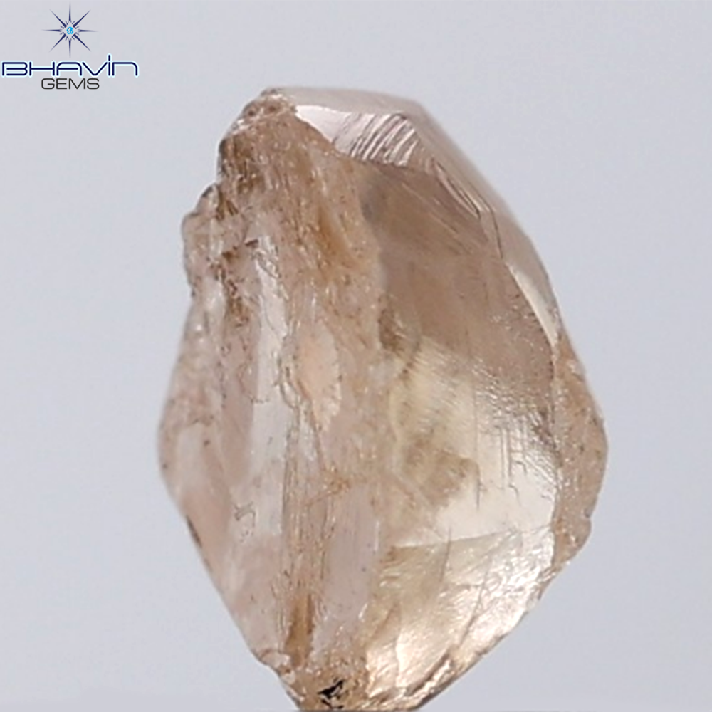 0.90 CT ラフ シェイプ ナチュラル ダイヤモンド ホワイト カラー VS1 クラリティ (5.95 MM)