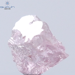 0.11 CT Rough Shape Natural Diamond Pink Color SI1 Clarity (2.66 MM)