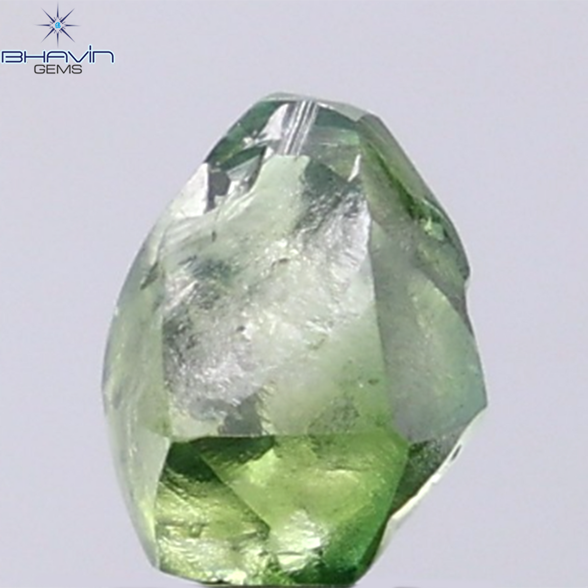 0.49 CT ラフシェイプ ナチュラル ダイヤモンド ピンク色 I3 クラリティ (4.90 MM)