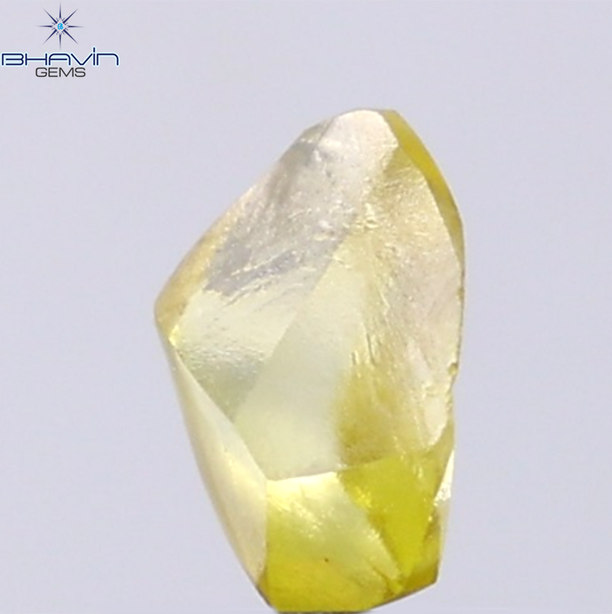 0.49 CT ラフシェイプ ナチュラル ダイヤモンド ピンク色 I3 クラリティ (4.90 MM)