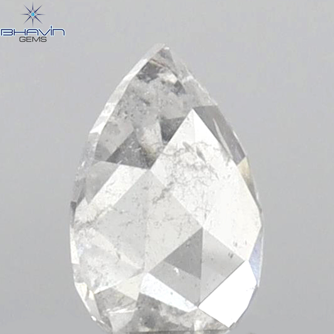 0.23 CT ペアシェイプ 天然ダイヤモンド ホワイトカラー I1 クラリティ (5.21 MM)