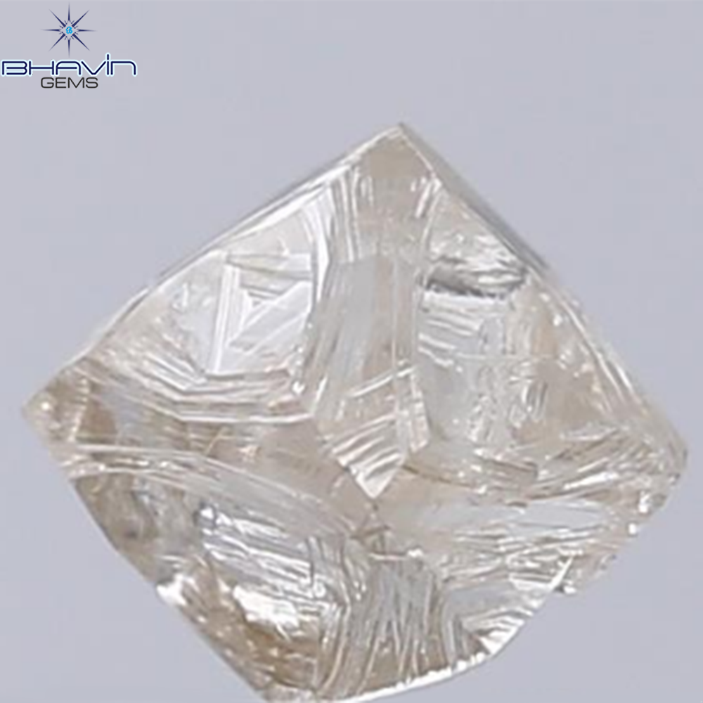 0.90 CT ラフ シェイプ ナチュラル ダイヤモンド ホワイト カラー VS1 クラリティ (5.95 MM)