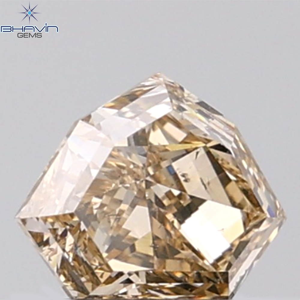 0.12 CT トライアングル シェイプ ナチュラル ダイヤモンド グリーン カラー SI2 クラリティ (3.44 MM)
