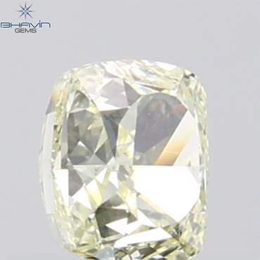 GIA認定 1.27 CT クッションダイヤモンド イエローカラー 天然ダイヤモンド VS1 クラリティ (5.97 MM)