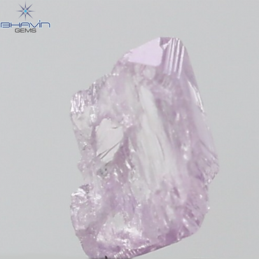 0.33 CT Rough Shape Natural Diamond Pink Color SI1 Clarity (4.25 MM)