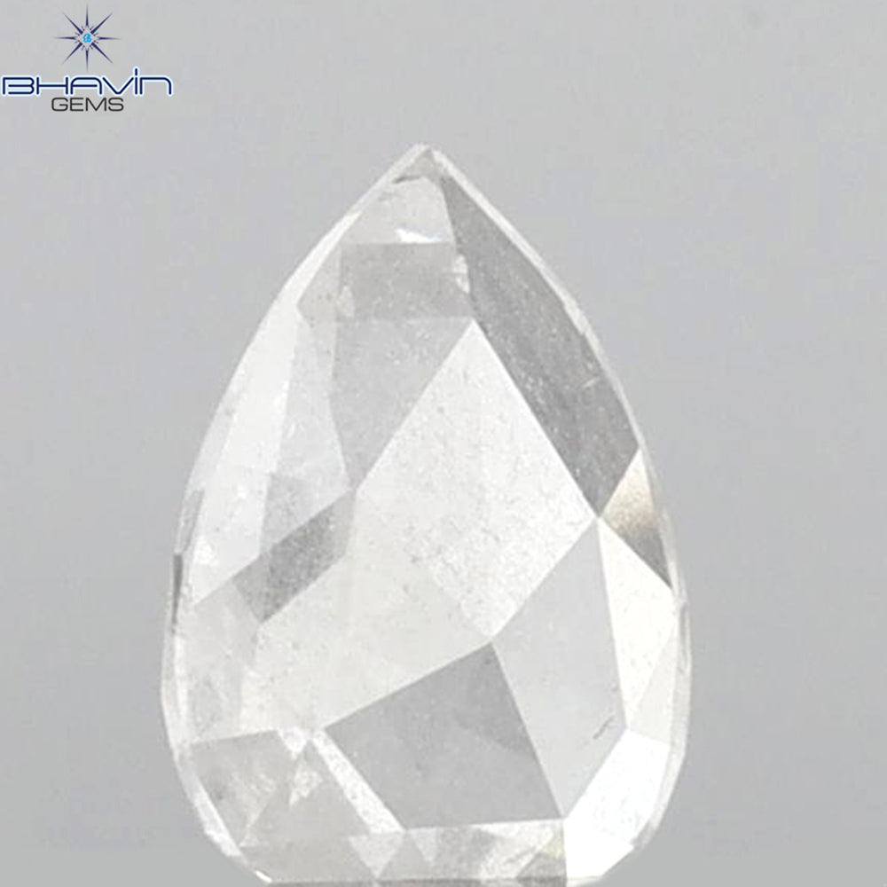 0.23 CT Pear Shape Natural Diamond White Color I1 Clarity (5.04 MM)