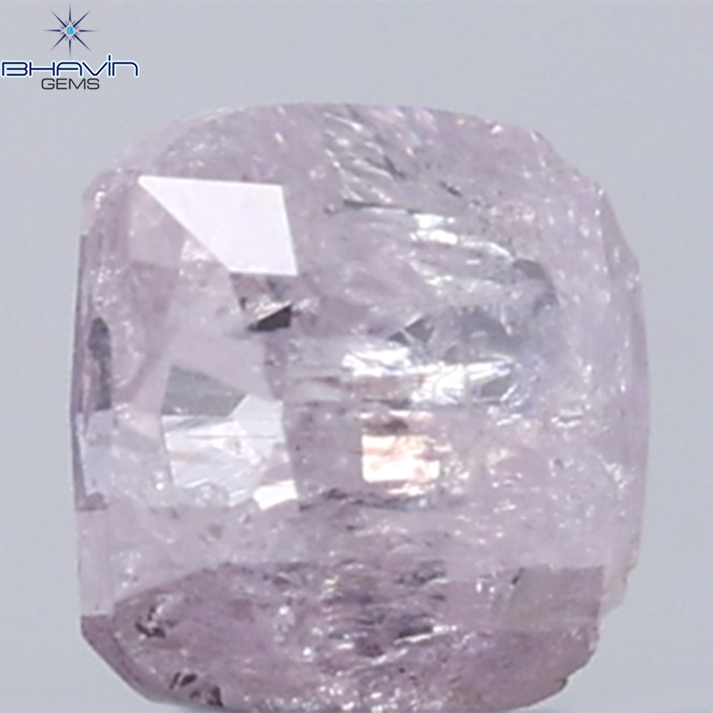 0.27 CT Radiant Diamond Natural Pink Color I3 Clarity (3.31 MM)