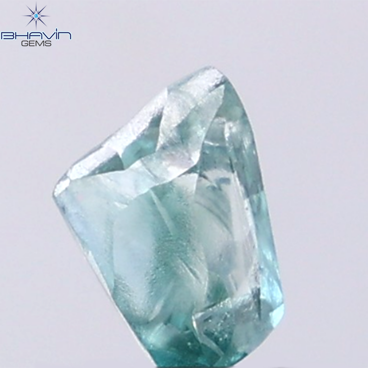 0.49 CT ラフシェイプ ナチュラル ダイヤモンド ピンク色 I3 クラリティ (4.90 MM)