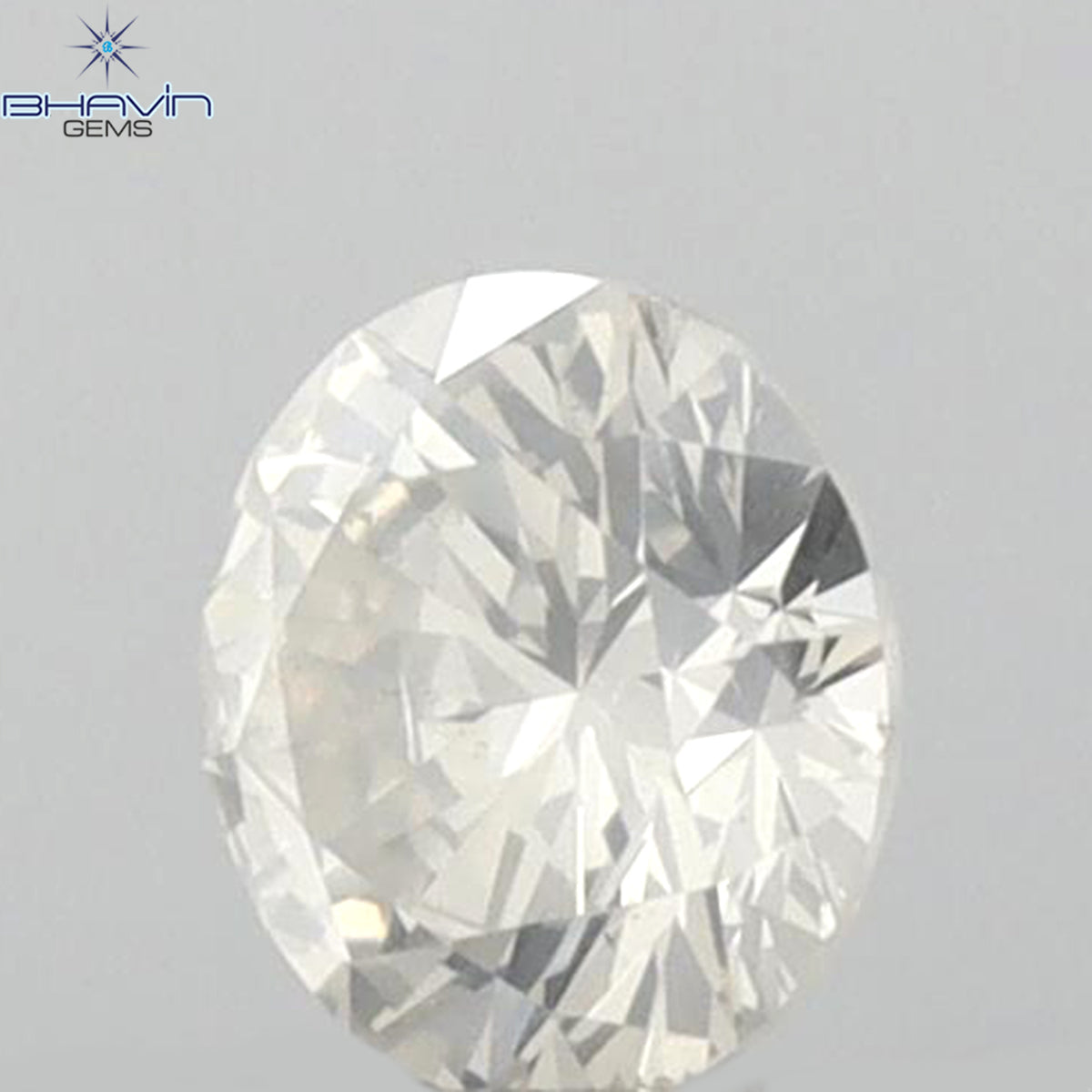 0.30 CT Round Shape Natural Loose Diamond White Color SI1 Clarity (4.34 MM)