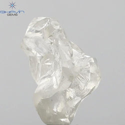 2.02 CT Rough Shape Natural Diamond White Color VS1 Clarity (8.98 MM)