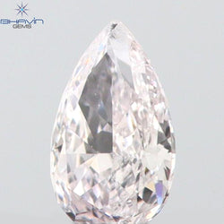 0.07 CT Pear Shape Natural Diamond Pink Color VS1 Clarity (3.60 MM)