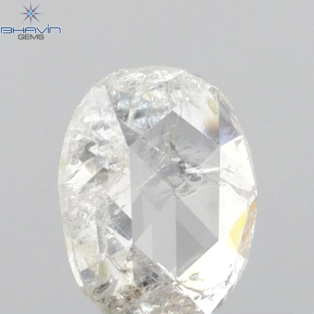 0.41 CT Oval Shape Natural Diamond White Color I2 Clarity (5.80 MM)