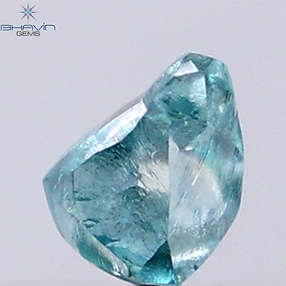 0.49 CT ラフシェイプ ナチュラル ダイヤモンド ピンク色 I3 クラリティ (4.90 MM)