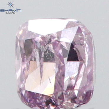 0.06 CT Cushion Shape Natural Diamond Pink Color I1 Clarity (2.15 MM)