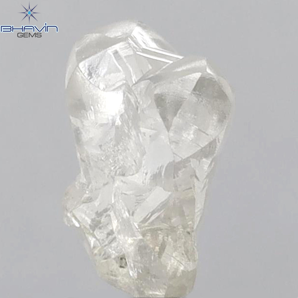 1.85 CT Rough Shape Natural Diamond White Color VS2 Clarity (9.50 MM)