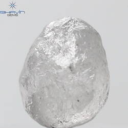 1.21 CT Rough Shape Natural Diamond White Color I3 Clarity (4.94 MM)