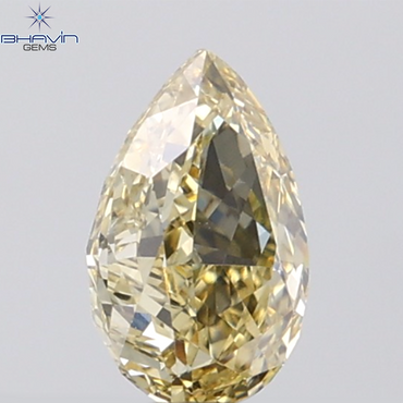 GIA認定 1.27 CT クッションダイヤモンド イエローカラー 天然ダイヤモンド VS1 クラリティ (5.97 MM)