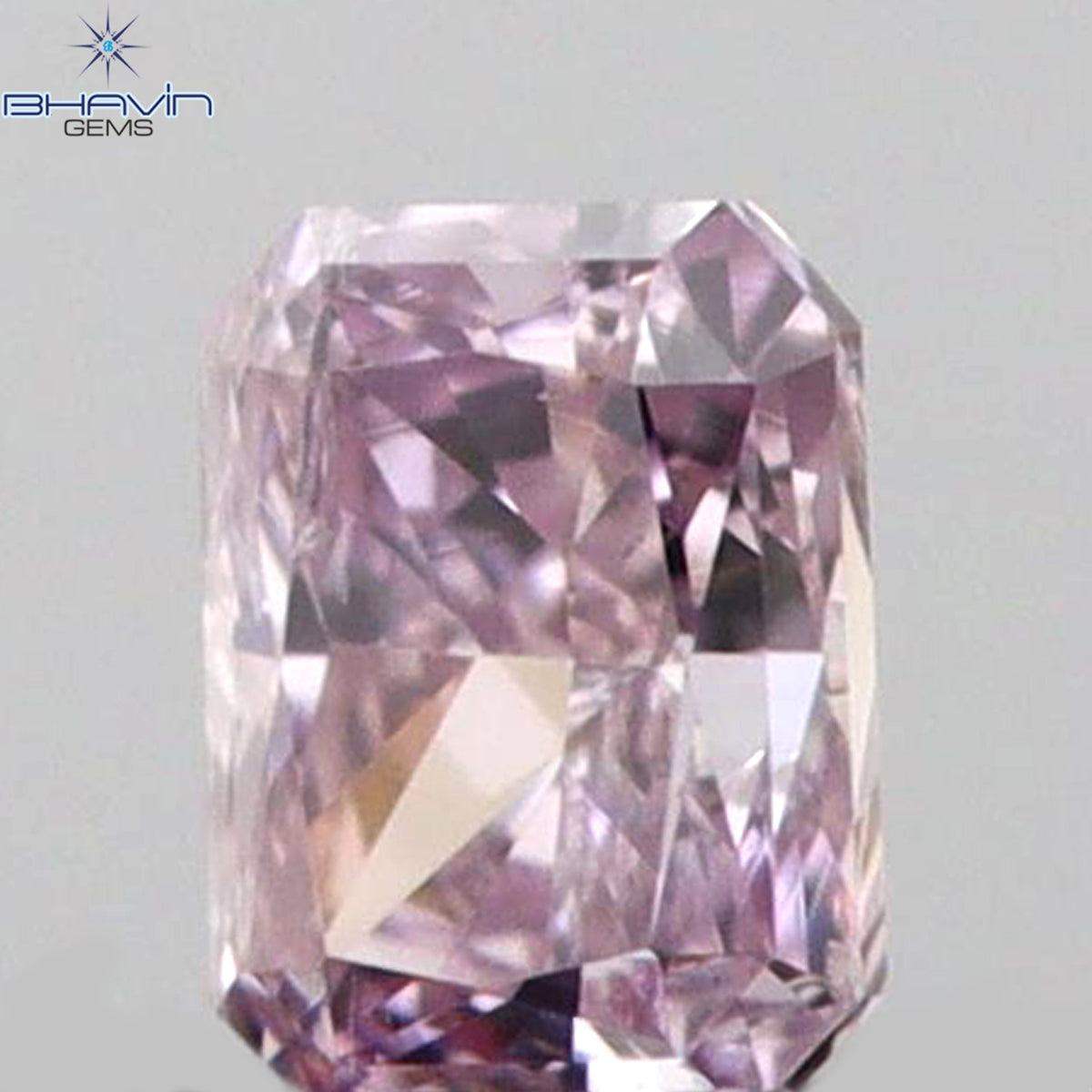 0.05 CT Natural Radiant Diamond Pink Color Clarity VS2 (2.27 MM)