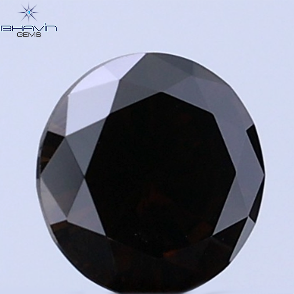 0.18 CT ラウンド ローズ カット シェイプ 天然ダイヤモンド ピンク色 I2 クラリティ (3.86 MM)