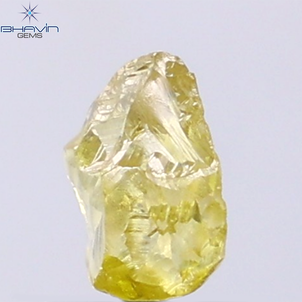 0.49 CT ラフシェイプ ナチュラル ダイヤモンド ピンク色 I3 クラリティ (4.90 MM)