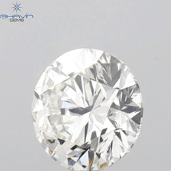 0.25 CT Round Diamond Enhanced White (D) Color VVS1 Clarity (4.06 MM)