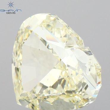 GIA Certified 2.01 CT Heart Diamond Y to Z Range Color Natural Loose Diamond (4.14  MM)