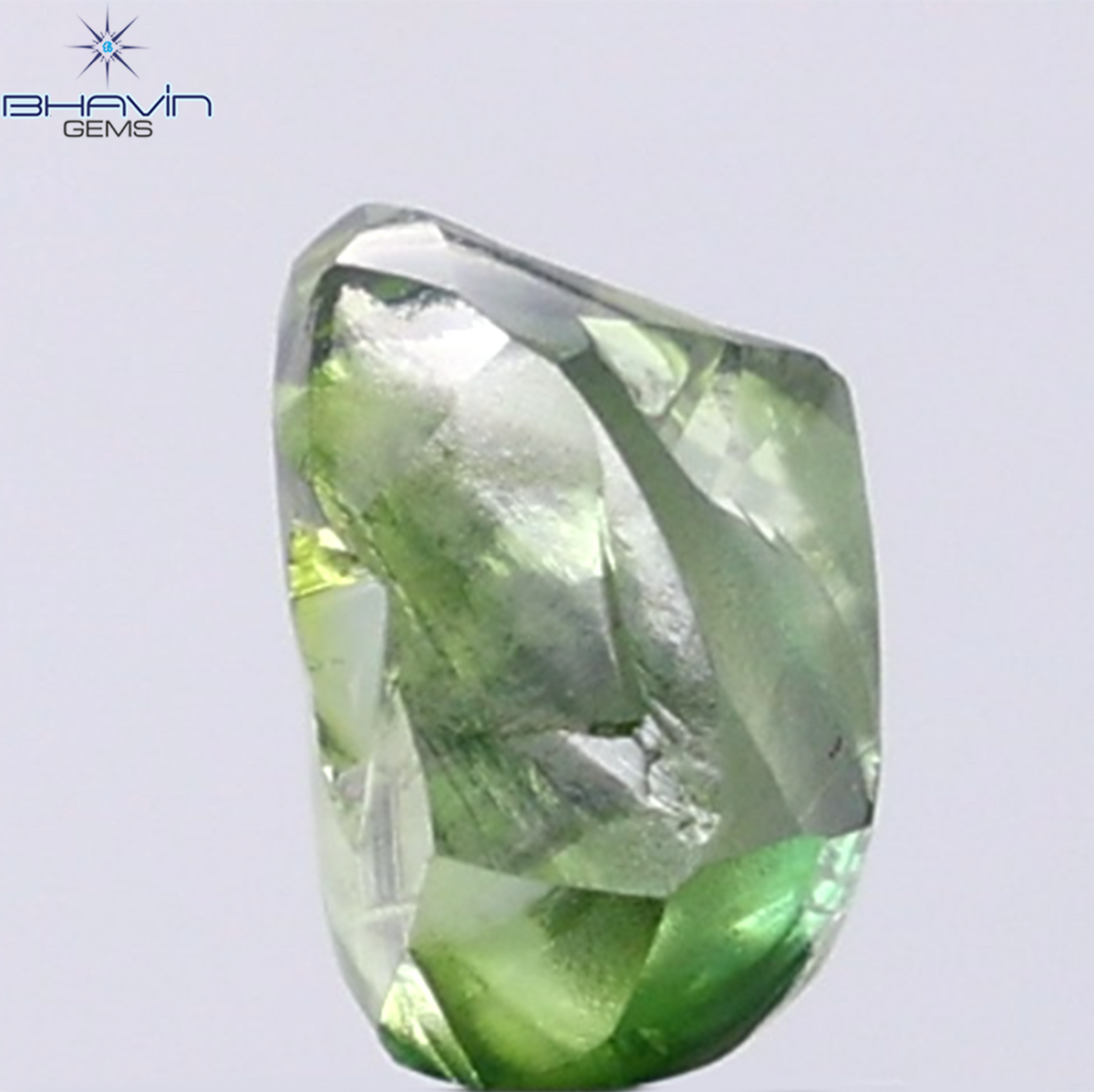 0.49 CT ラフシェイプ ナチュラル ダイヤモンド ピンク色 I3 クラリティ (4.90 MM)