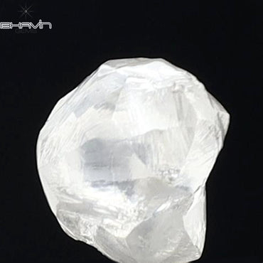1.27 CT Rough Shape Natural Diamond White Color SI1 Clarity (6.00 MM)