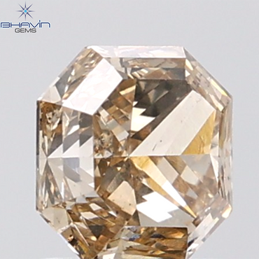 1.28 CT Radiant Natural Brown Diamond SI2 Clarity (5.87 MM)