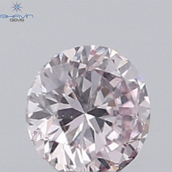 0.05 CT Round Natural Diamond Pink (Argyle) Color VS-SI Clarity