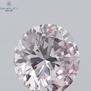0.05 CT Round Natural Diamond Pink (Argyle) Color VS-SI Clarity