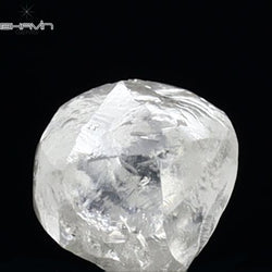 0.68 CT Rough Shape Natural Diamond White Color SI1 Clarity (4.67 MM)