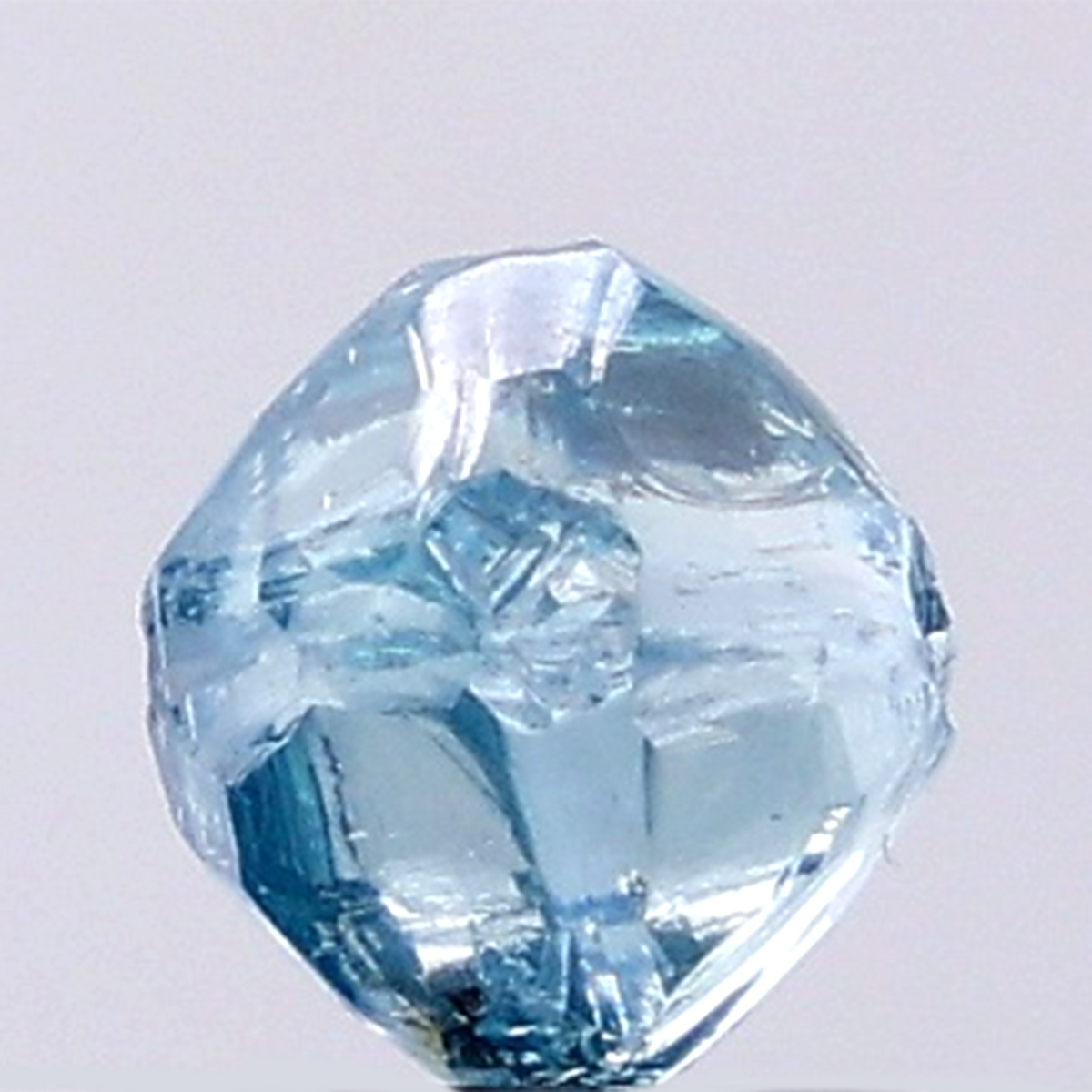 0.49 CT ラフシェイプ ナチュラル ダイヤモンド ピンク色 I3 クラリティ (4.90 MM)