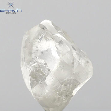 1.88 CT Rough Shape Natural Diamond White Color VS2 Clarity (8.85 MM)