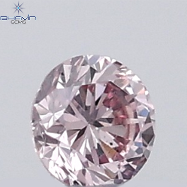 0.03 CT Round Natural Diamond Pink (Argyle) Color VS-SI Clarity