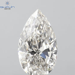 GIA Certified 2.01 CT Pear Diamond White (I) Color Natural Diamond (11.30 MM)