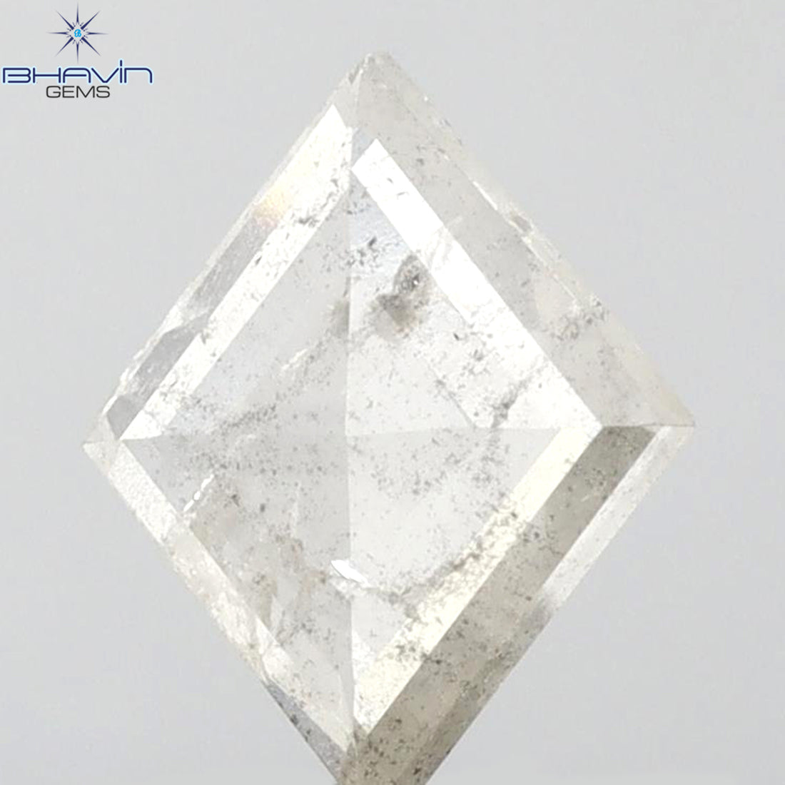 1.26 CT カイトシェイプ 天然ルースダイヤモンド ホワイトカラー I3 クラリティ (9.76 MM)