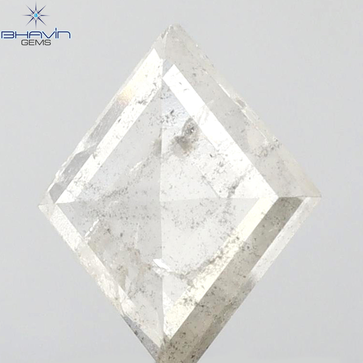1.26 CT カイトシェイプ 天然ルースダイヤモンド ホワイトカラー I3 クラリティ (9.76 MM)
