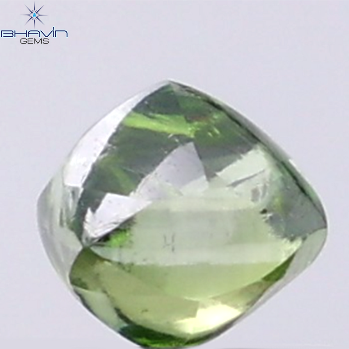 0.49 CT ラフシェイプ ナチュラル ダイヤモンド ピンク色 I3 クラリティ (4.90 MM)