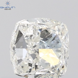 1.01 CT Cushion Diamond Natural Yellow Color VS1 Clarity (5.16 MM)