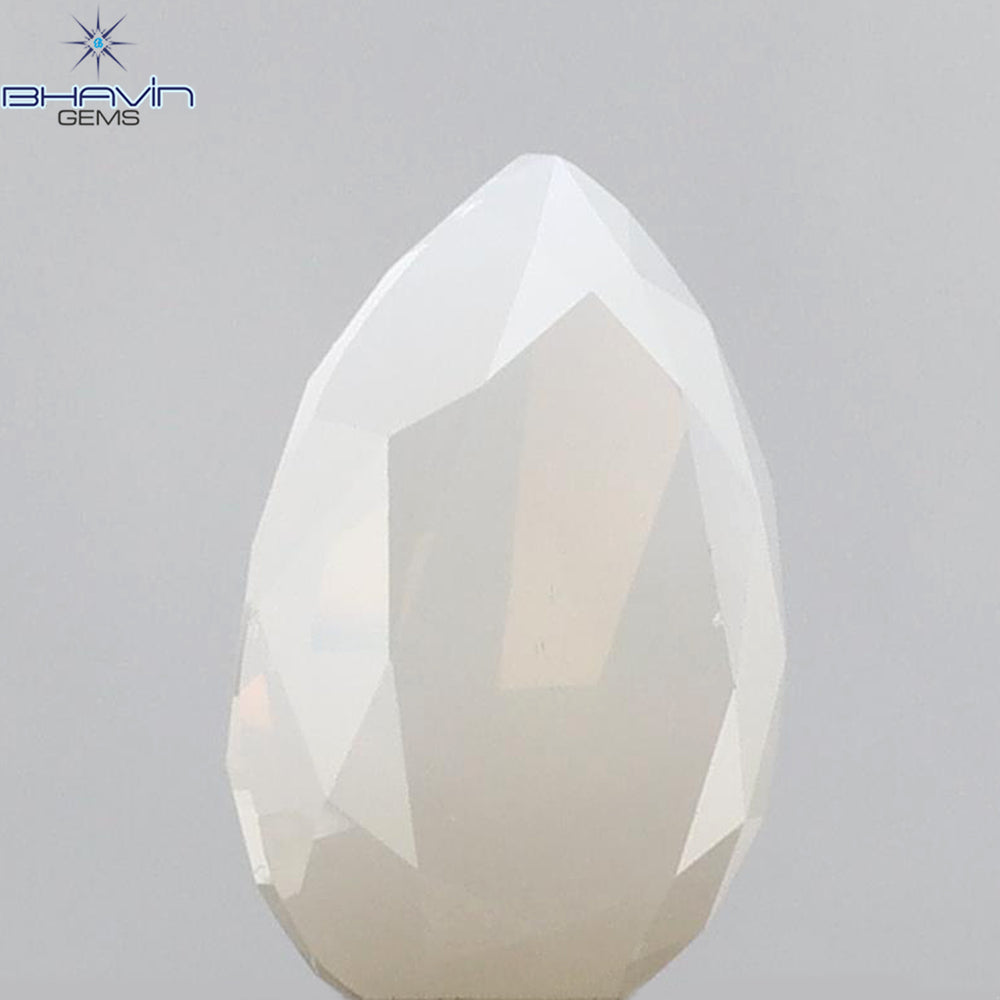 1.09 CT Pear Shape Natural Diamond White Fancy Color VS2 Clarity (7.52 MM)