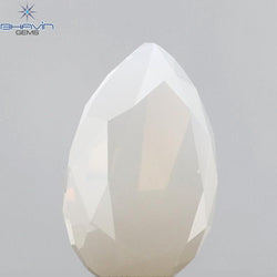 1.09 CT Pear Shape Natural Diamond White Fancy Color VS2 Clarity (7.52 MM)